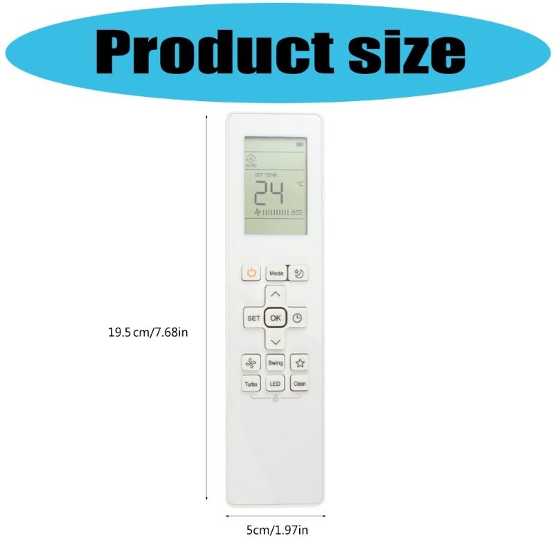 Pilot do klimatyzacji RG10B(sol)/BGEF Klimatyzator Bezpośredni Zamienny Pilot Zdalnego Sterowania Akcesoria
