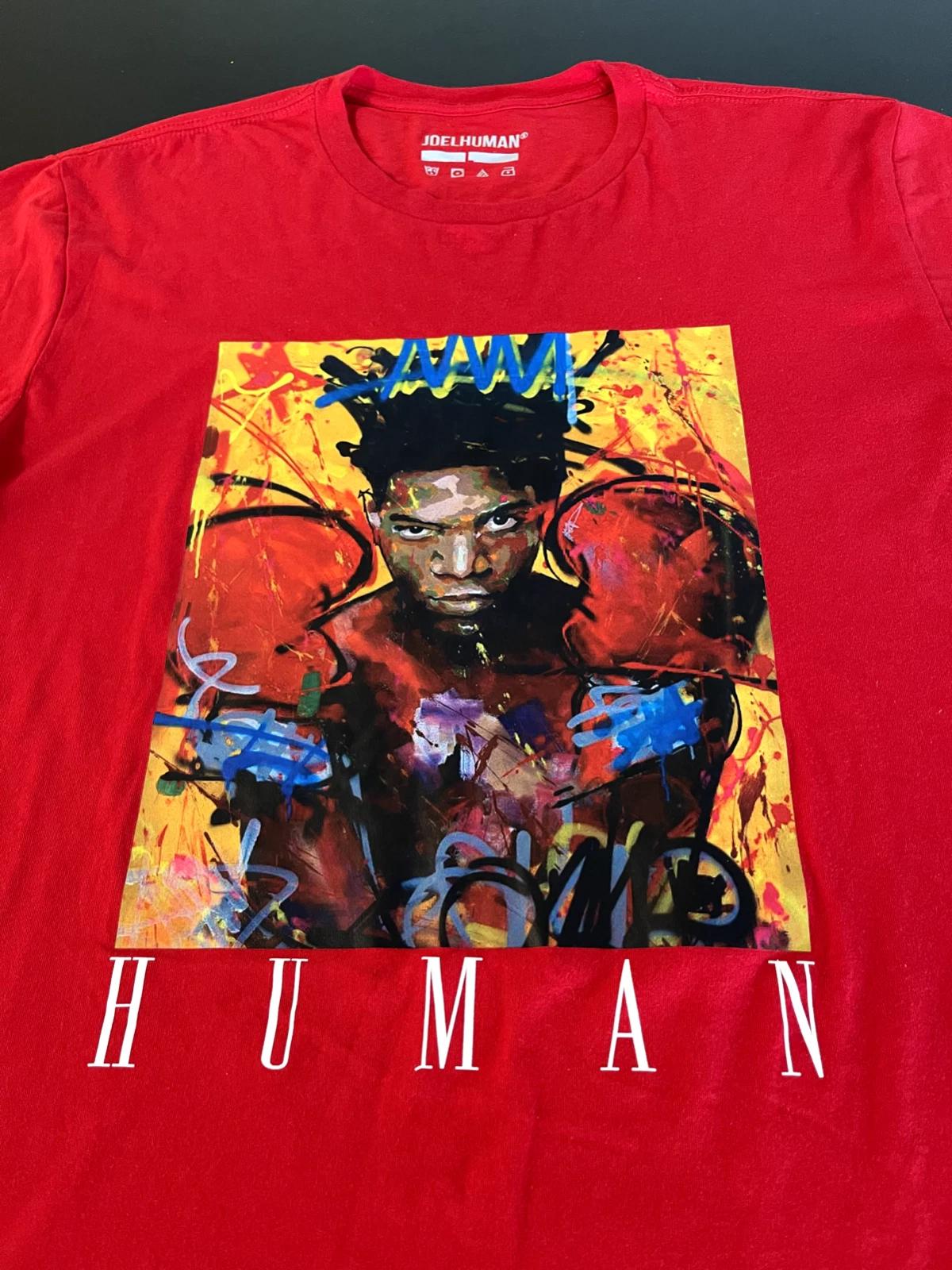 

Rare JoelHuman Jean-Michel Basquiat T-Shirt, Size: Large - Joel Human Tee Boxer L