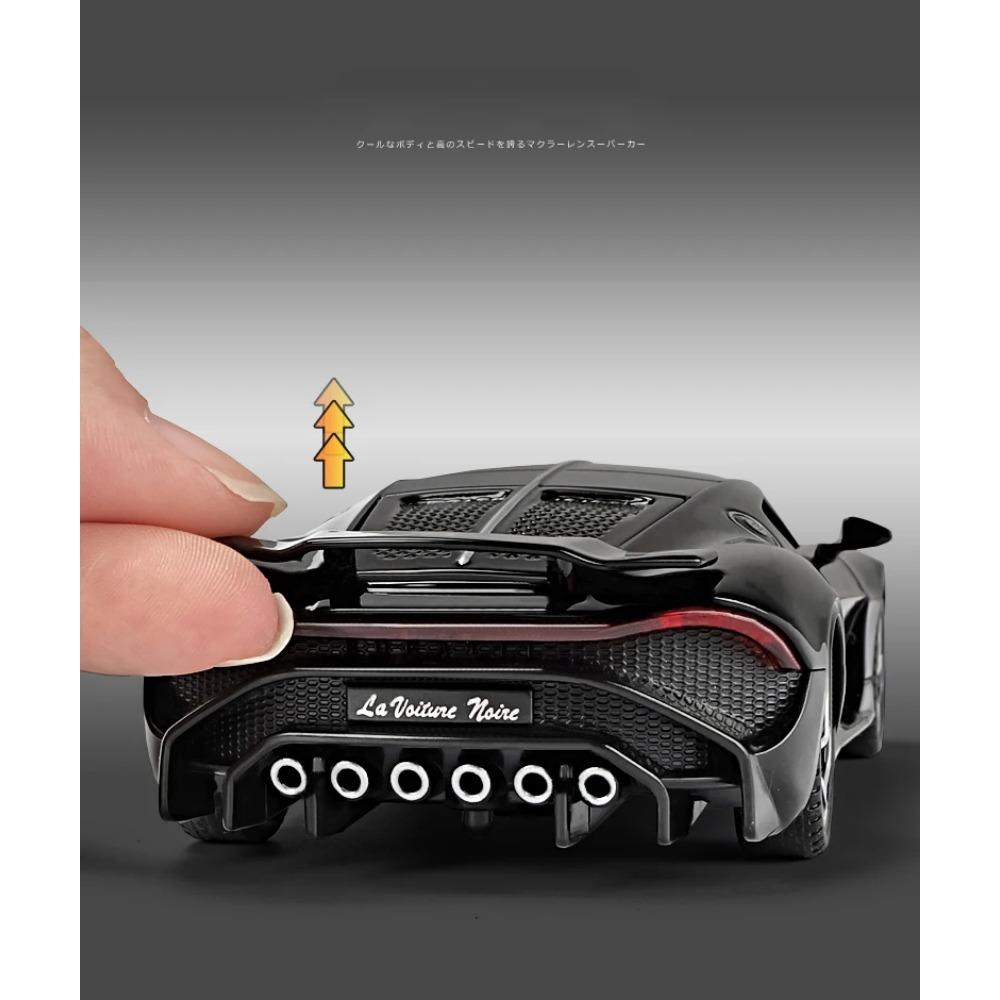 1/32 Bugatti La Voiture Noire Black Dragon Supercar Spielzeug-Legierung Auto Druckguss & Spielzeug Fahrzeuge Auto Modell Auto Spielzeug für Kinder