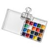 Foldable Paint Pigment Box 10/21 Grid Travel Painting Tray Watercolor Paint Palette  Outdoor