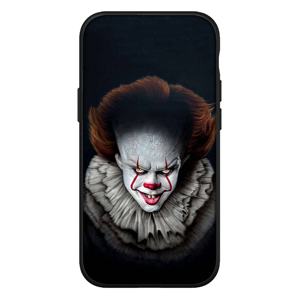 Cover per iPhone 16 15 Xiaomi Redmi Note 14 13 12 11 Pro Max X 16e Samsung Galaxy S25 S24 S23 Moto OPPO Huawei Stephen King's IT Pennywise Custodia per telefono