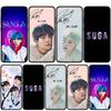 For Samsung Galaxy S25 S24 S23 S22 Ultra FE Plus A17 A37 A57 A56 A55 A06 A16 A15 A36 A26 A35 A05 A25 A54 A34 Phone Case SUGA Min Yoon Gi Agust D Cover
