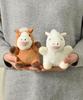 Naito Design Institute's Zodiac Pocha Horse Plush Toy, Brown, 2026, Year of the Horse, New Year's Day, Reiwa 8