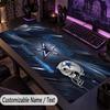 Großes Mauspaddallas Cowboys Benutzerdefinierter Name Text Personalisierte Schreibtischunterlage Rutschfestes Gaming-Pad