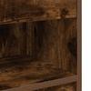 Nightstands 2 Pcs with Drawer Smoked Oak Finish 39 X 28 X 41 Cm