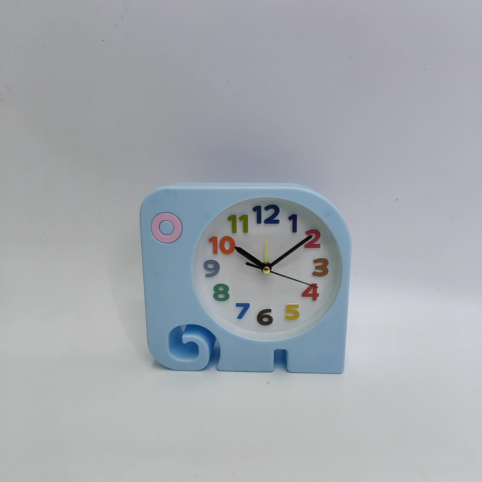 

Креативные Персонализированные Часы Ученики начальной школы используют прикроватный будильник-слон, чтобы замаскировать конфетную игрушку, ленивый будильник для детей