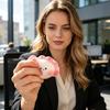 Sensory Fidget Toy Dumpling Shape Ring Crafted From Odorless 1 Pc