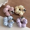 Practical Korean Styles Hair Scrunchies Elastic and Comfortable Bows Hair Tie for Various Hairstyles and Hair Volumes