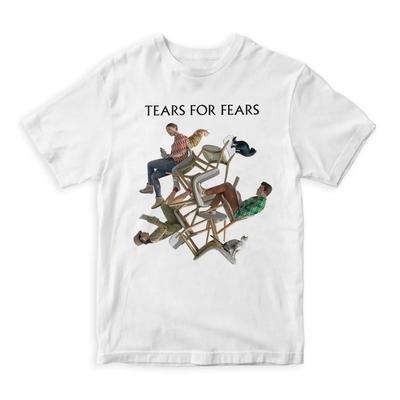 Tears For Fears Band Gift For Fans Cotton White T Shirt S-5XL SE831 Unisex T-Shirt