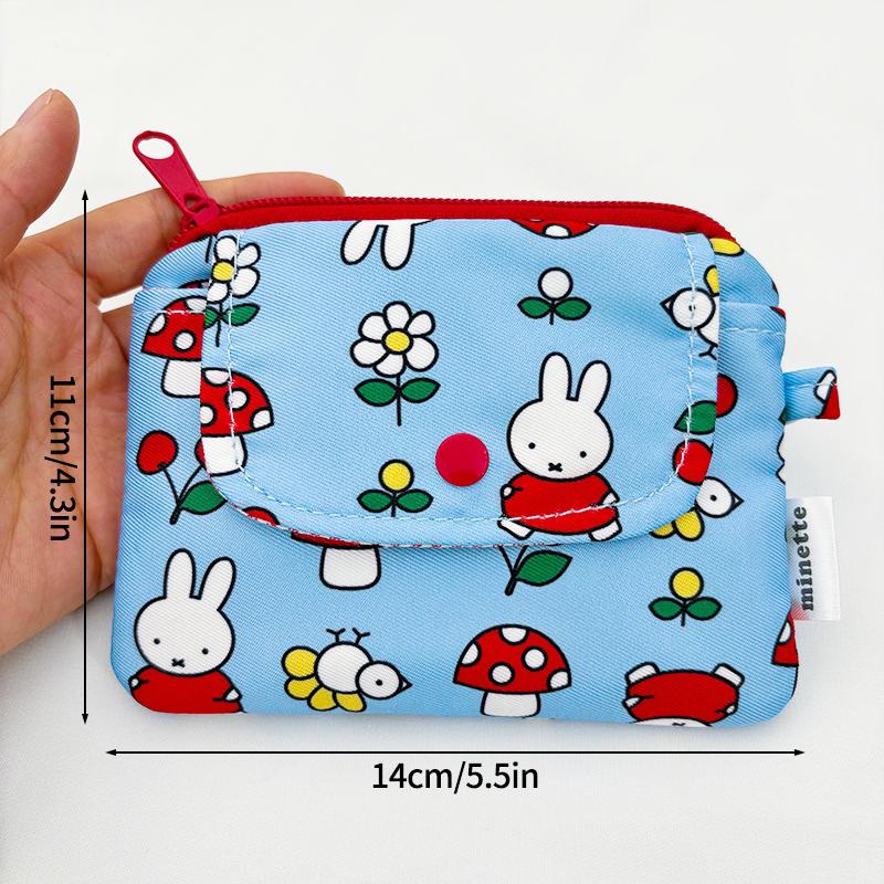 

Kawaii Monchhichi& Money Purse Japanese Style Animation Wallet Girls Coin Keys Headphone Storage Bags Card Holder Pouch
