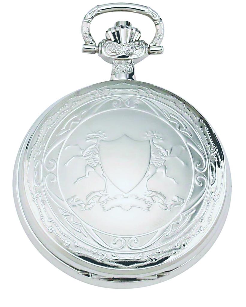 Charles Hubert, Paris Men's Pocket Watch with Date Display 3923