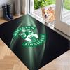 Soft Floor Carpet Hibernian FC Pattern Area Rug Decorative Mat For Home Room Decoration