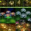 Solar LED Lights Solar Firework Fairy Light Outdoor Garden Decor Pathway Lights Waterproof Yard Lawn Patio Landscape Decor Light