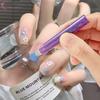 Nail Art Design Tip Painting Carving Dotting Pen Stainless Steel Bristles Starry Sky Handle Nail Art Dotting Tools