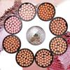 Face Blush Ball Waterproof Blush Highlightr Long Lasting Pigments Matte Oil-control Contouring Blush
