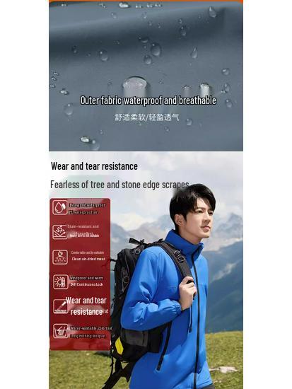 Custom Down Cotton Shell Workwear Jacket with Logo - Ideal for Autumn/Winter 4S Shop Auto Repair Business, Three-in-One Design