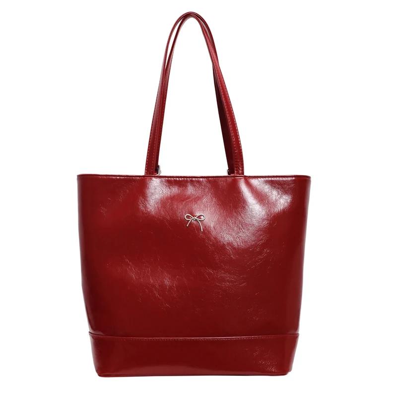 

Сумка через плечо из искусственной кожи с дугой, однотонная, на молнии, универсальная, модная, мягкая, простая, женская сумка через плечо