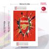 Arsenal F.C 100% Round Full Drill 5D DIY Diamond Painting Embroidery Cross Stitch Rhinestone Décor