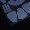 160Pcs Pe Material Forehead Smile Patterns Transparent Skin-Friendly Anti-Wrinkle Sticker Invisible Nasolabial Folding Patches
