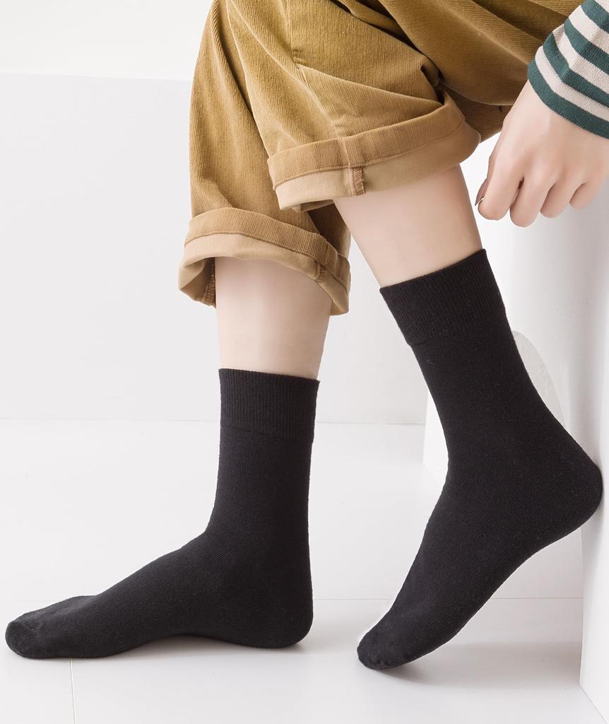 Set of Combed Sweat Suitable for All Casual [Josnown] Women's Socks, 10, Cotton, Absorbent, Deodorizing, Breathable, Seasons, Cute, Business, Socks,