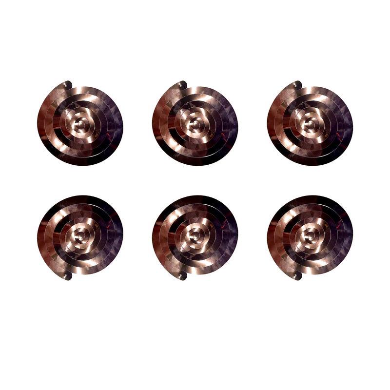 Festival & Birthday Swirl Ceiling Decorations: Hanging PVC Ornament for Windows, Corridors, and More.