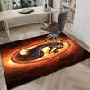 Kombat Dragon In Flames Carpet, Chair Rug,Rug for Office Bedroom Living Rooms, Doormat Decor Fan Gift Christmas Gift