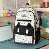Schoolbag cute messenger bag women's new Japanese fresh, sweet and transparent pain bag students light class make-up bag