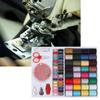64PCS Colorful Hand Machine Sewing Thread Cord Set Clothes String Spool Box FR 197