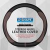 Car Steering Wheel Cover PU Leather For Hyundai I40 I30 I10 Ix35 Ix25 Tucson Accent Elantra Santa Fe Creta Solaris Kona 37-38cm
