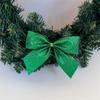 9 Pack Christmas Decorative Glitter Bows for Holiday Tree Ornaments and Gift Wrapping
