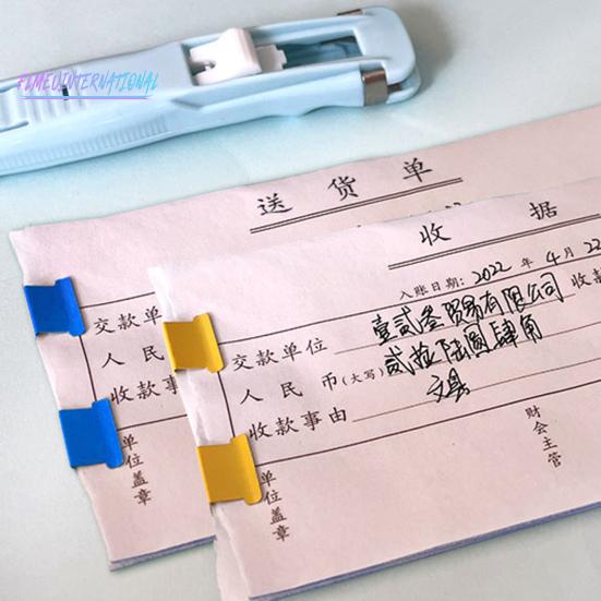 250 Clip In Acciaio Inossidabile Per Chiudere Sacchetti - Pinzatrice Senza Graffette Riutilizzabile - Foto 10