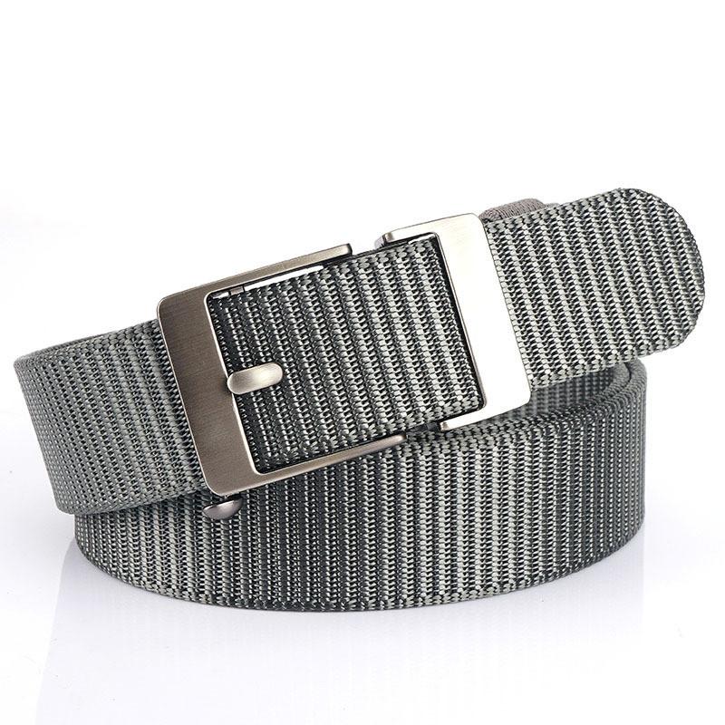 Unisex Belt Versatile And Slimming With Metal Buckle Belt Paired With Jeans