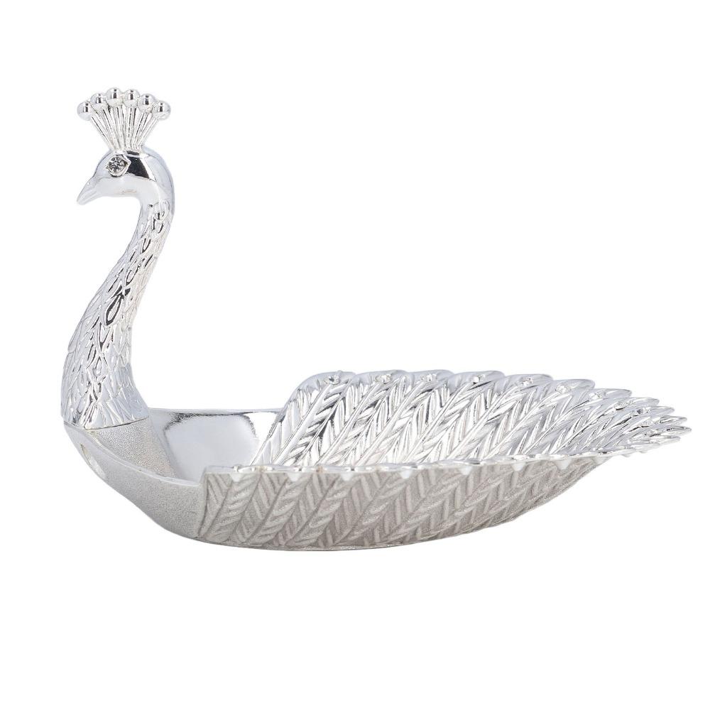 Multifunctional Candy Tray Swan Shape Storage Bowl Beautiful Fruit Tray Home Decoration