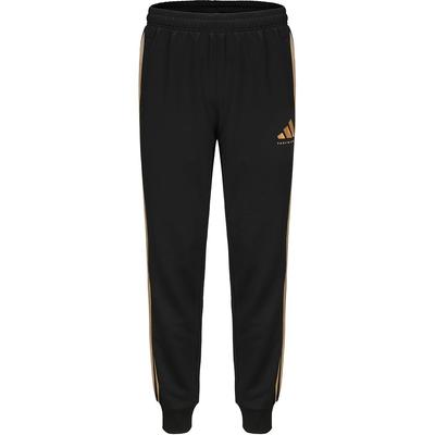 Logo Print Retro Sports Jogger Pants Unisex Bottoms Black TR30P1T-BG