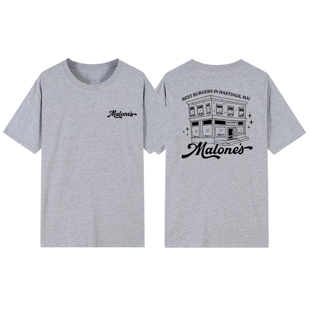 Malone's Bar Off Campus Unisex T-Shirt Briar U Hockey Romance Tee Briar University Tshirt Women Graphic T Shirts Bookish Gift