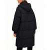 Women's Fashion Padded Jacket Loose Long Over The Knee Thickened Padded Jacket