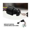 Outboard Motor Ignition Switch And Key Replacement for Mercury Mariner O7D