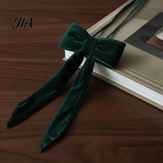 Indoor Festive Wall Decorations Velvet Bow Christmas Decoration, Soft Plush Xmas Tree Elegant Bows for Door Lintels Ornament DIY Wall, Mirror, Wreath,