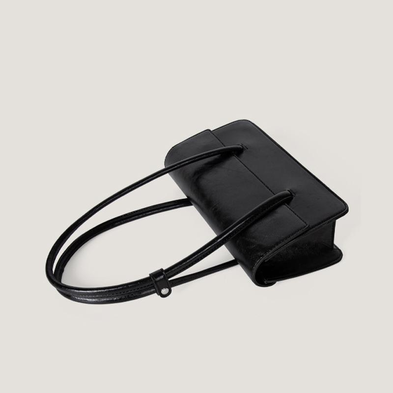 Высококачественная текстурированная женская сумка из искусственной кожи под мышкой — фото 4