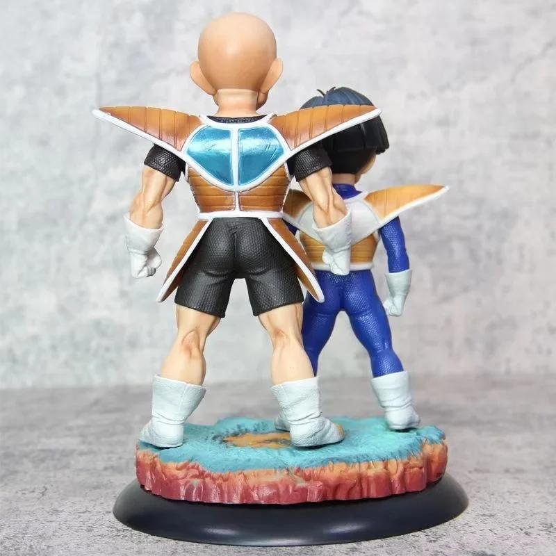 23cm Dragon Ball Z Anime Fighting Suit Krillin Son Gohan Action Figure Pvc Model Statue Collection Decoration Toys Gift Doll