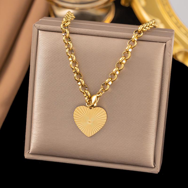 

Изысканное невыцветающее ожерелье из нержавеющей стали на ключицу для женщин