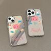 Sweet bear applies to iPhone17promax mobile phone case 14 niche 16/13 Apple 15 all-inclusive makeup mirror