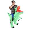 Inflatable Dinosaur Costume Assorted Color Versatile Polyester Adult Blow Up Dinosaur Costume for Co