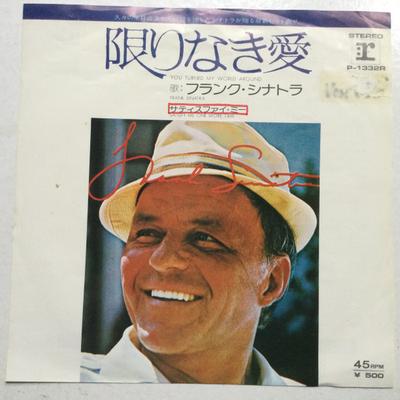7inch Record FRANK SINATRA - Endless Love P1332R REPRISE 1974 Japan Jazz Used