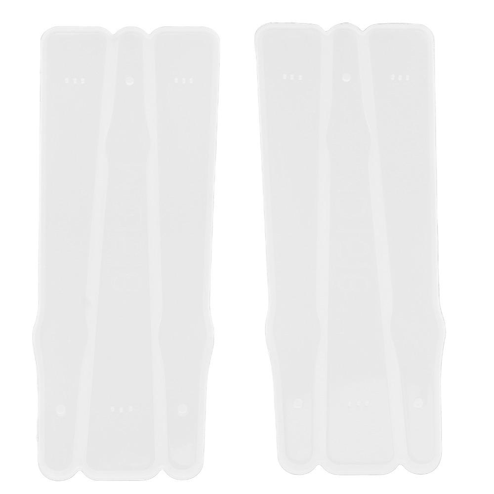 

2pcs Resin Jewelry DIY Portable Silicone Mould DIY Fan 7.8inch Straight Fan Mould White Folding Fan Mould DIY Jewelry