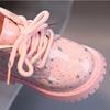 Soft Soled Girl Boots Fashion Versatile Girls' Shoes Casual Simple Ankle Boot Star Princess Comfort Child Shoe Unisex Short Boot