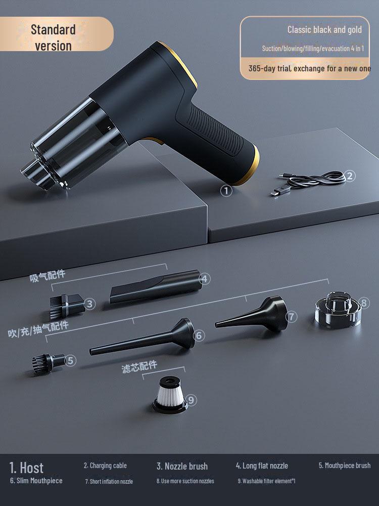 

Беспроводная зарядка автомобильного пылесоса: Компактный, мощный, портативный для использования в автомобиле и дома Classic Standard