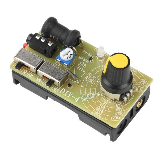 

87–108МГц Радіомодуль FM/СВ/КХ Багатодіапазонний Приймальний Модуль Регульована Частота Короткі Середні Хвилі FM Радіо DIY