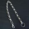 Skull Charm Wallet Chain Punk Jewelry Jean Chain with Closure Hook Belt Chain