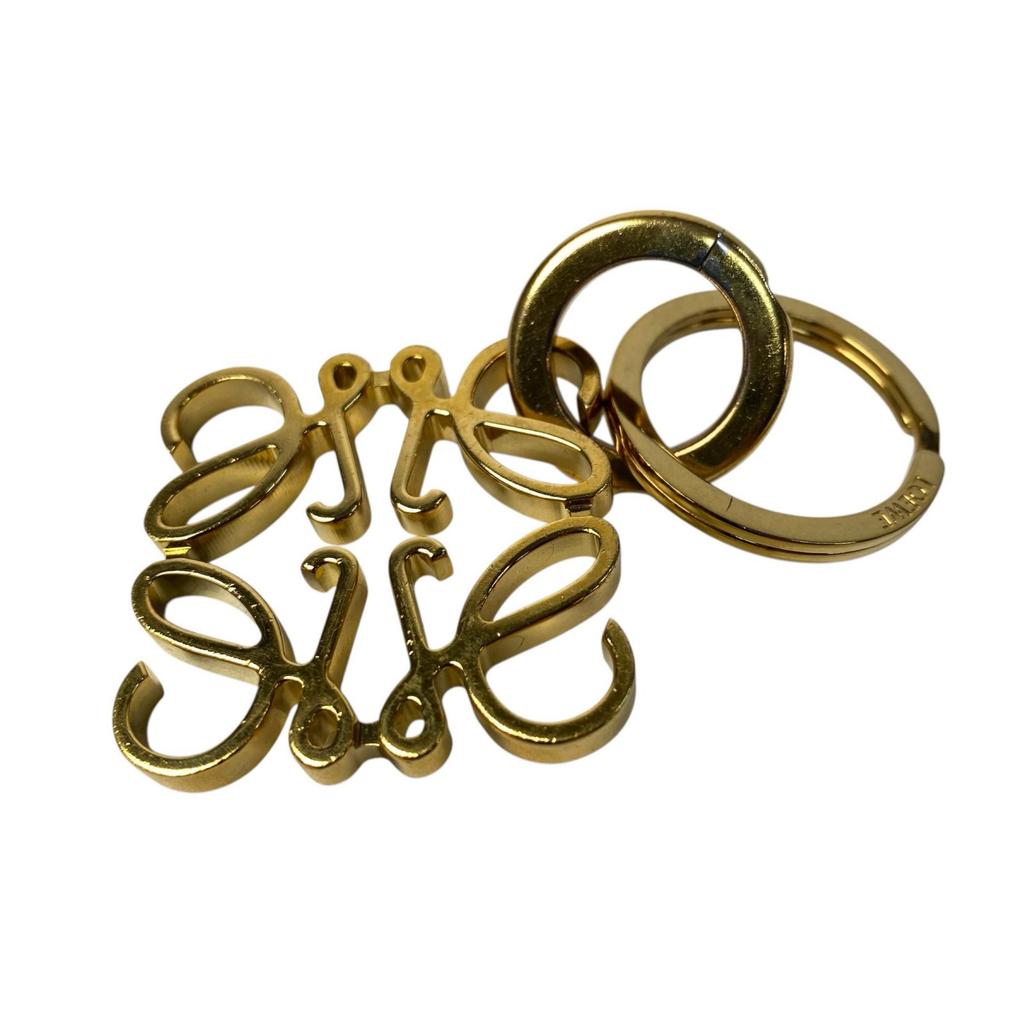 Used LOEWEcharm gold brass Women